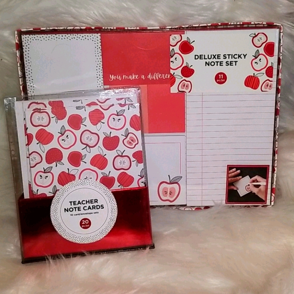 AMERICAN CRAFTERS Bundle AppleCards & Sticky Notes - Picture 1 of 9